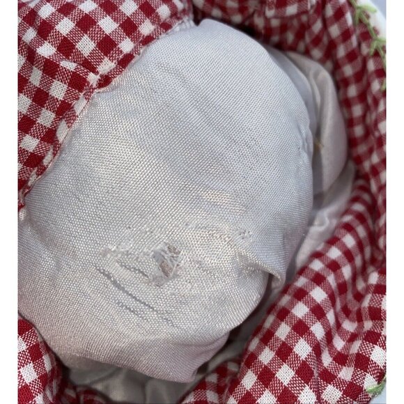 Pottery Barn Kids Christmas Stocking Red with White Stripes Holiday Quilted 2017 - Picture 9 of 12